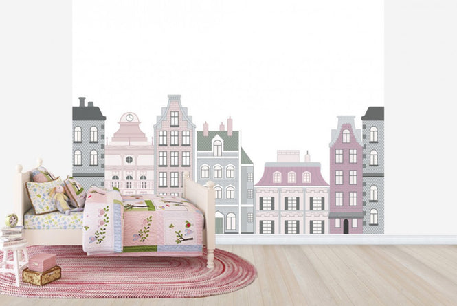 PHOTOWALL / Old town pink (e23679)