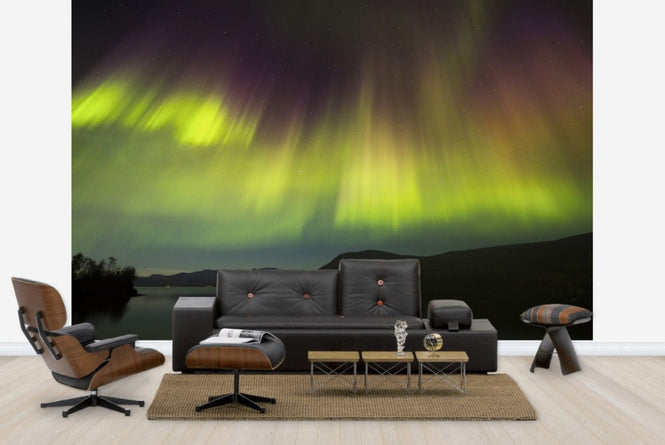 PHOTOWALL / Northern Lights in Tornetrask - Sweden (e23693)