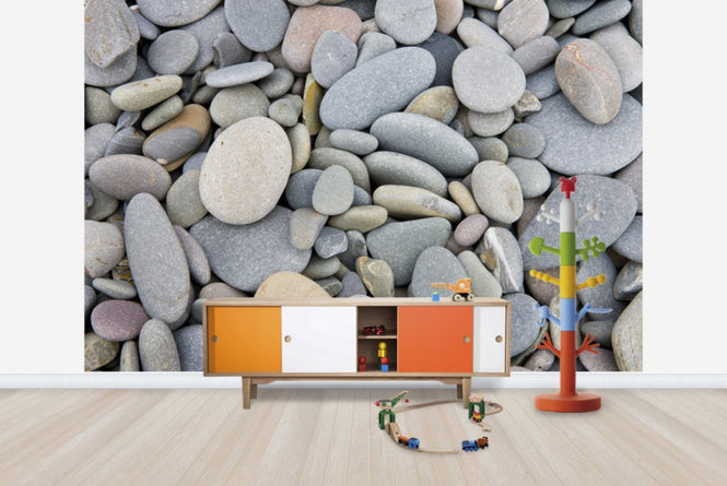 PHOTOWALL / Pebbles on Sandymouth Beach (e23705)