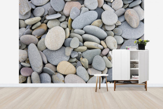 PHOTOWALL / Pebbles on Sandymouth Beach (e23705)