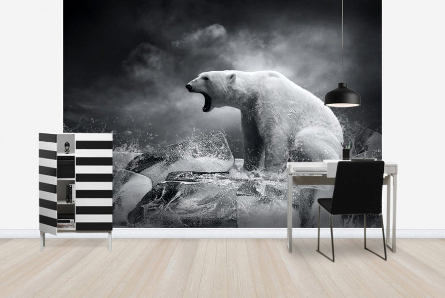 PHOTOWALL / White Polar Bear Hunter (e40054)
