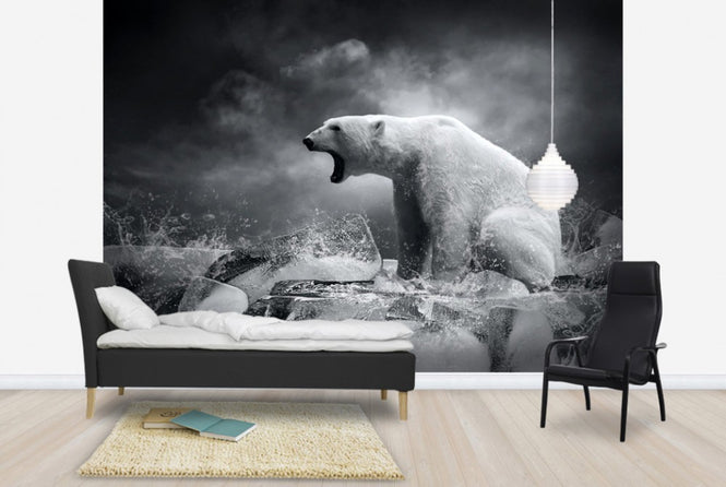 PHOTOWALL / White Polar Bear Hunter (e40054)