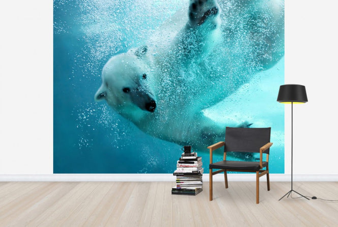 PHOTOWALL / Underwater Polar Bear (e40064)