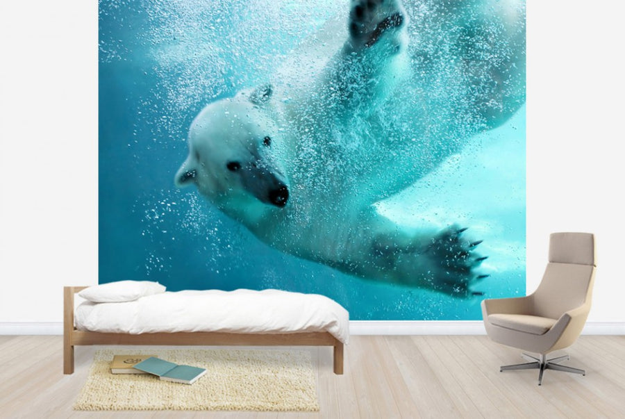 PHOTOWALL / Underwater Polar Bear (e40064)