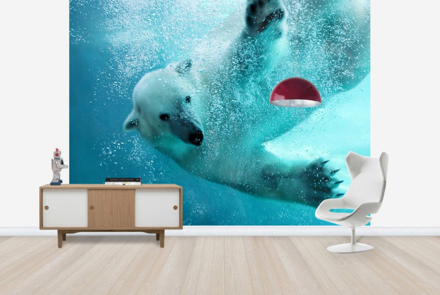 PHOTOWALL / Underwater Polar Bear (e40064)