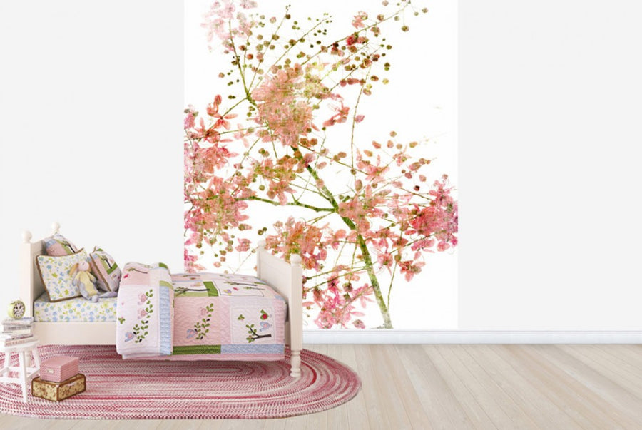 PHOTOWALL / Pink Flower Blossom (e40104)