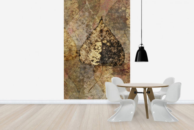PHOTOWALL / Fallen Birch Leaf Pattern (e23721)
