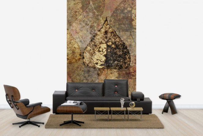 PHOTOWALL / Fallen Birch Leaf Pattern (e23721)
