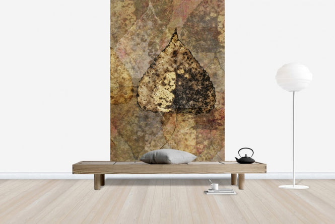 PHOTOWALL / Fallen Birch Leaf Pattern (e23721)