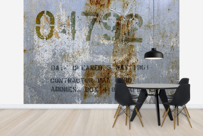 PHOTOWALL / Old Derelict Oil Tank (e40152)