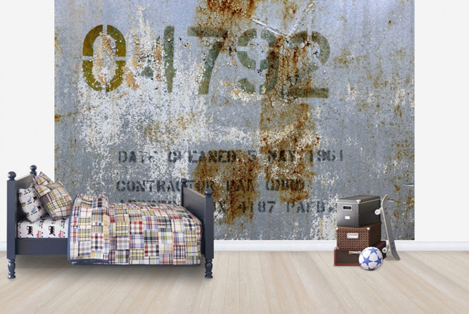 PHOTOWALL / Old Derelict Oil Tank (e40152)