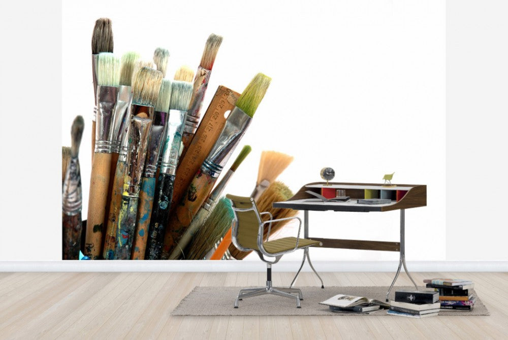 PHOTOWALL / Paint Brushes (e40160) | 輸入壁紙専門店 WALPA