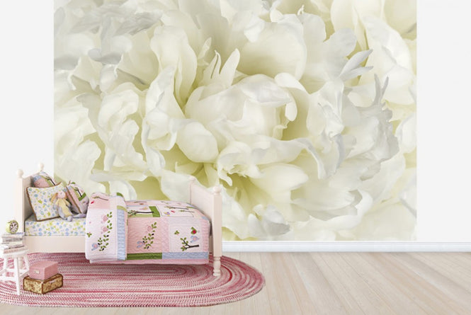 PHOTOWALL / Ivory White Peony (e23730)