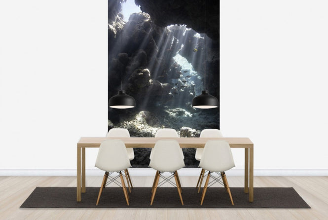 PHOTOWALL / Sunbeams through Water (e23790)