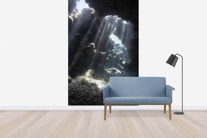 PHOTOWALL / Sunbeams through Water (e23790)