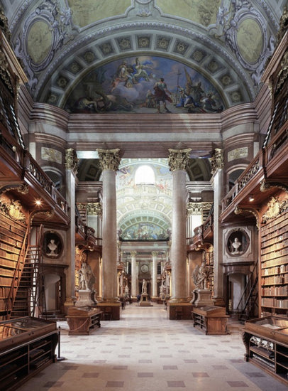 PHOTOWALL / Imperial Library in Wien (e23798)