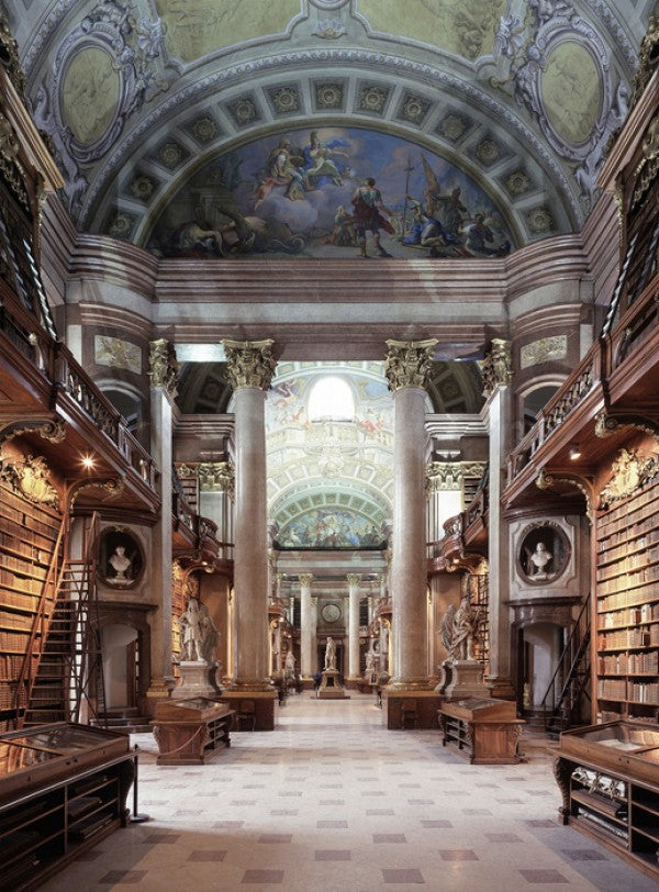 PHOTOWALL / Imperial Library in Wien (e23798)