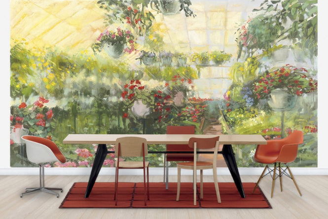 PHOTOWALL / Greenhouse Flowers (e23854)