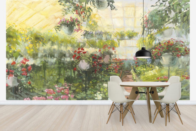 PHOTOWALL / Greenhouse Flowers (e23854)