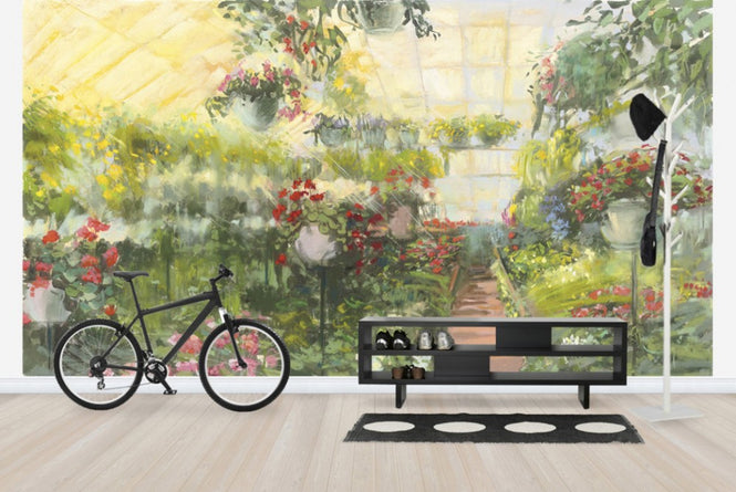 PHOTOWALL / Greenhouse Flowers (e23854)