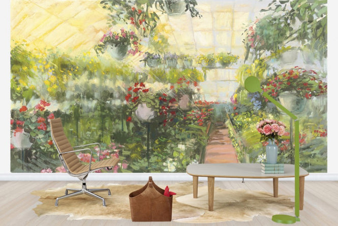 PHOTOWALL / Greenhouse Flowers (e23854)