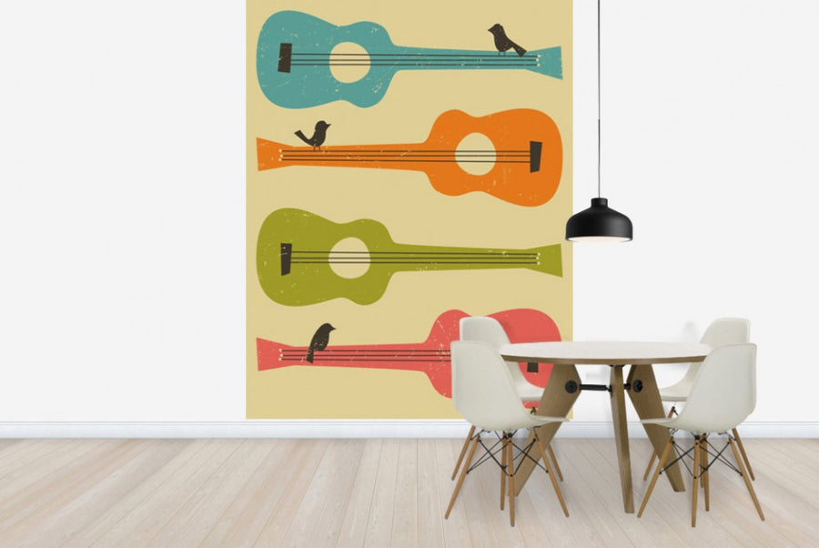 PHOTOWALL / Birds on a Guitar (e23903)