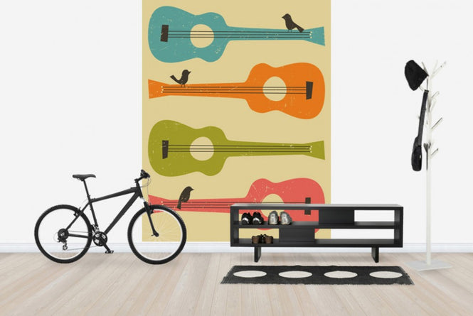 PHOTOWALL / Birds on a Guitar (e23903)
