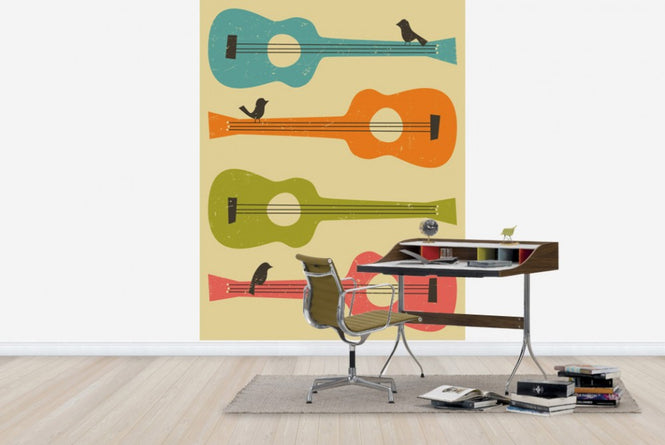 PHOTOWALL / Birds on a Guitar (e23903)