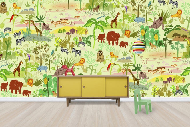 PHOTOWALL / Serengeti pattern (e23881)