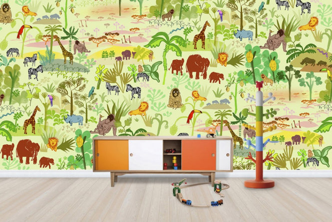 PHOTOWALL / Serengeti pattern (e23881)