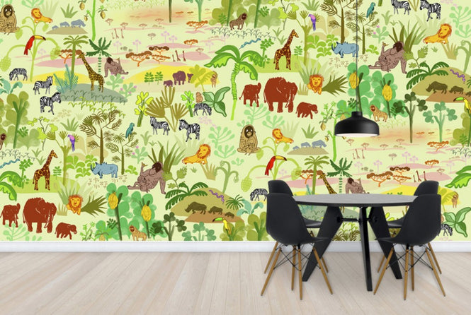 PHOTOWALL / Serengeti pattern (e23881)