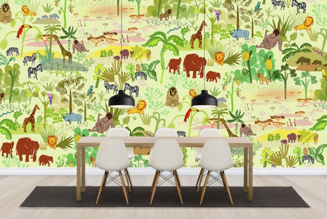 PHOTOWALL / Serengeti pattern (e23881)