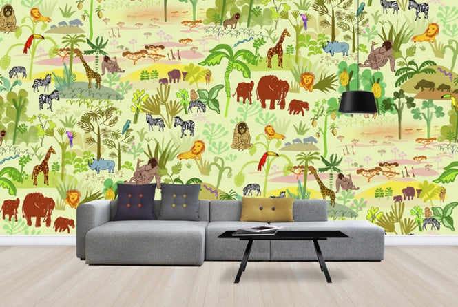PHOTOWALL / Serengeti pattern (e23881)