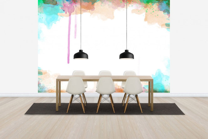 PHOTOWALL / Soft Watercolor Frame (e23948)