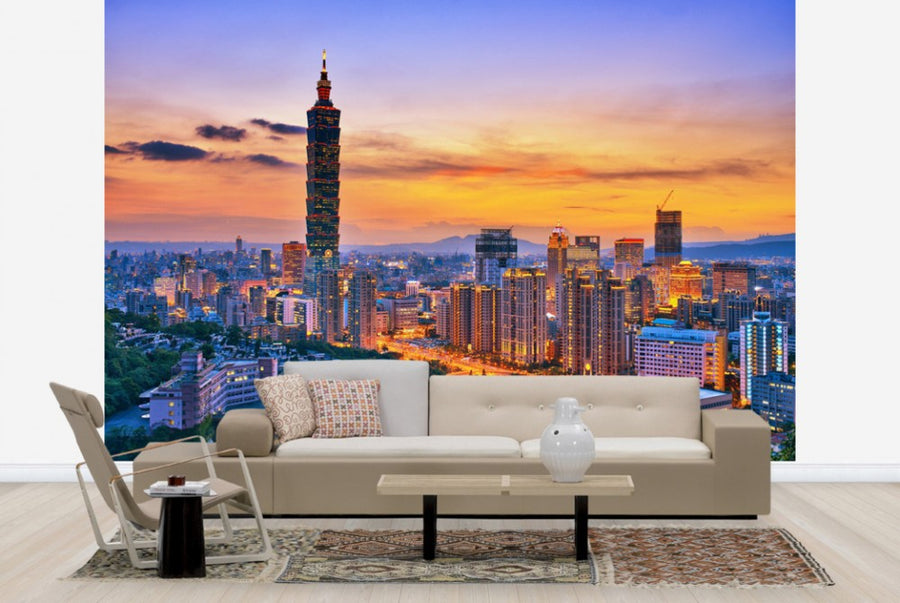 PHOTOWALL / Taipei in Sunset (e23980)