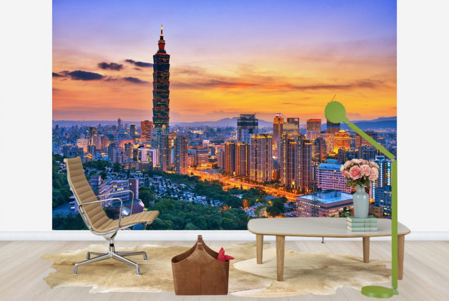 PHOTOWALL / Taipei in Sunset (e23980)