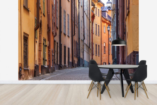 PHOTOWALL / Street in Stockholm Old Town (e24169)