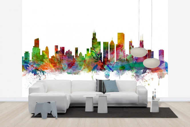 PHOTOWALL / Chicago Skyline (e24176)