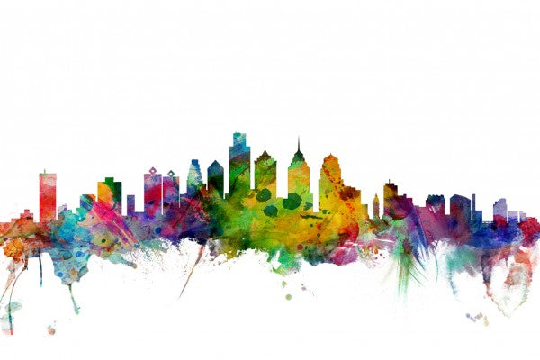 PHOTOWALL / Philadelphia Skyline (e24186)