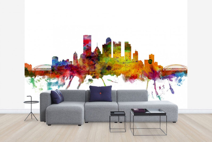 PHOTOWALL / Pittsburgh Skyline (e24187)