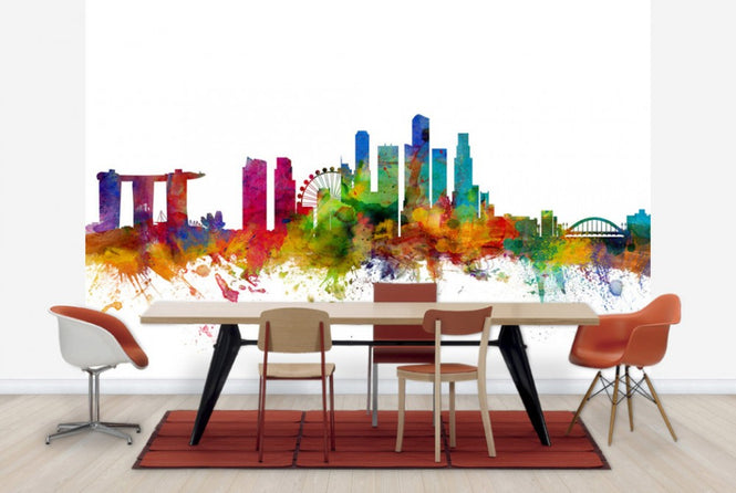 PHOTOWALL / Singapore Skyline (e24189)
