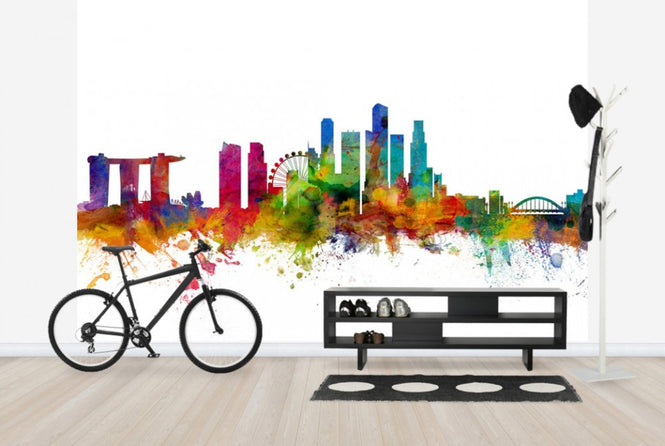PHOTOWALL / Singapore Skyline (e24189)
