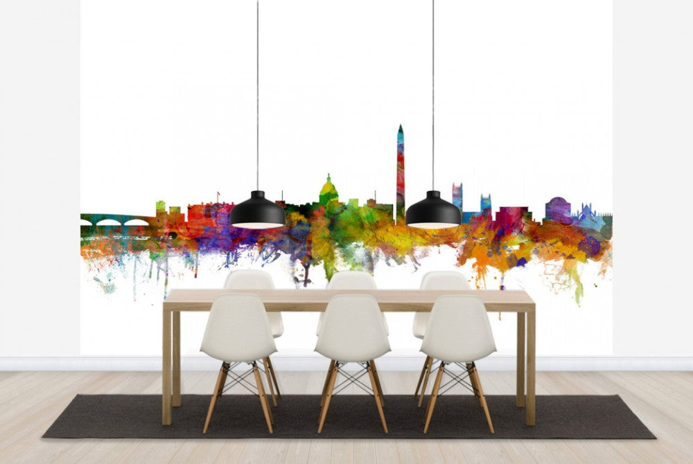 PHOTOWALL / Washington DC Skyline (e24192) | 輸入壁紙専門店 WALPA