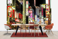 PHOTOWALL / Nightstreet in Tokyo (e24318) | 輸入壁紙専門店