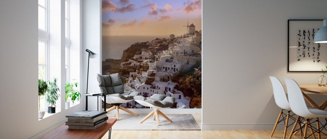 PHOTOWALL / Santorini at Sunset (e24338)
