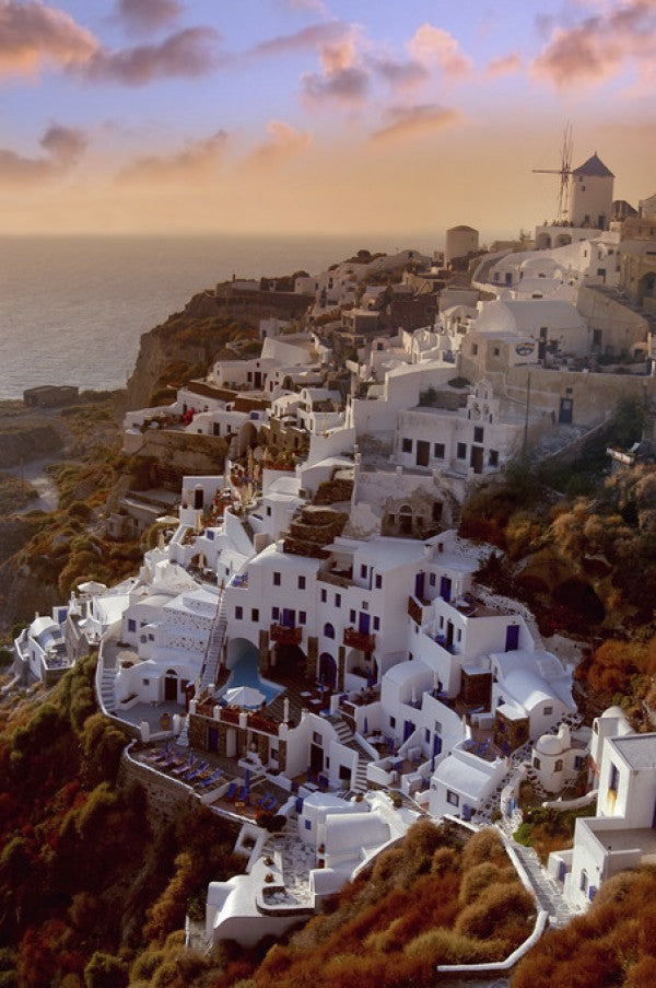 PHOTOWALL / Santorini at Sunset (e24338)
