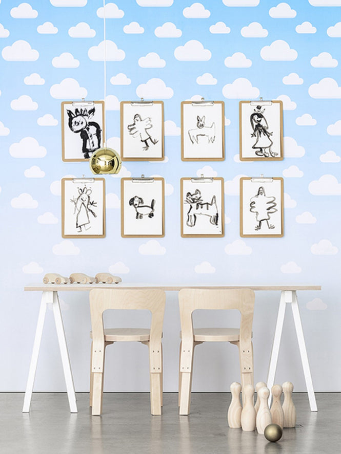 PHOTOWALL / Cumulus - Blue (e24381)