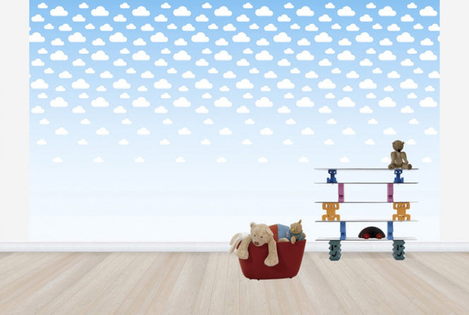 PHOTOWALL / Cumulus - Blue (e24381)