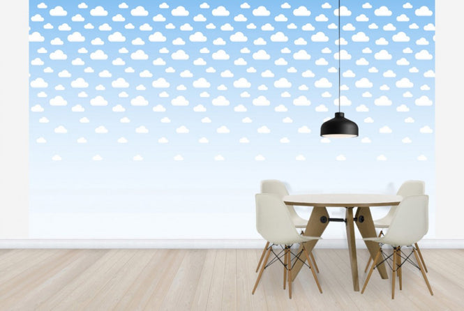 PHOTOWALL / Cumulus - Blue (e24381)