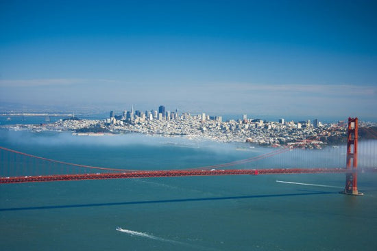 PHOTOWALL / Morning Mist Lurking at Golden Gate (e24257)